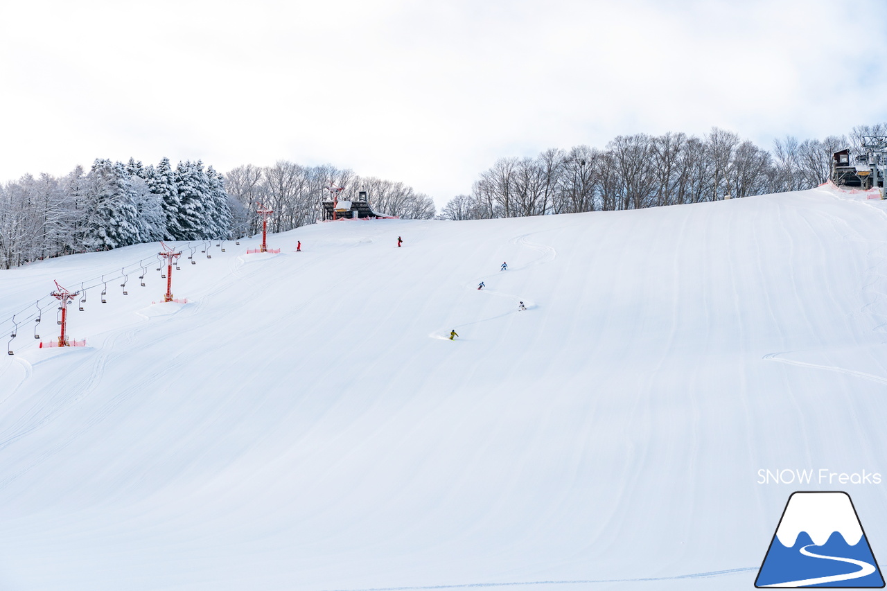 北長沼スキー場｜晴天＋粉雪＝最高！素晴らしいコンディションで、2月がスタート(^^)/